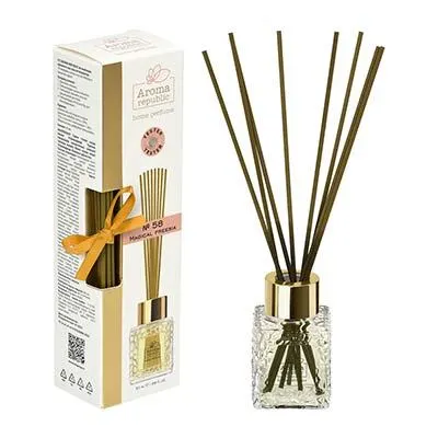 AROMA REPUBLIC Ароматический диффузор в стеклянном флаконе 50 мл,"№58 Magical freesia" /12