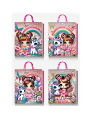 Пакет подарочный "Моя единорожка" 26*32*10  см