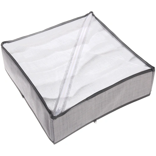 Коробка для хранения вещей 7 ячеек 323210 Сити светло-серый_3