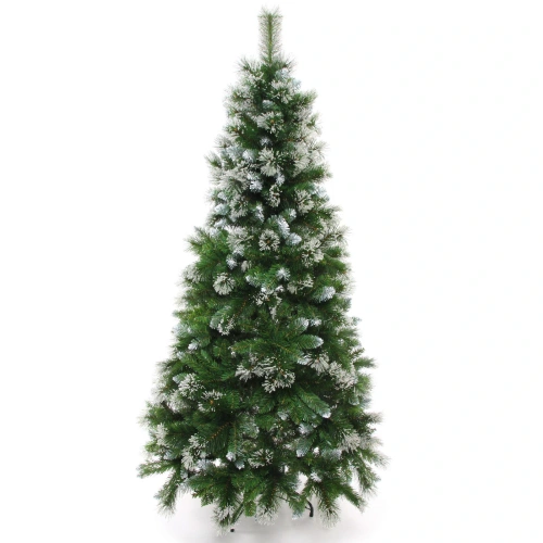 Елка "Хрустальная роса" 180 см, ПВХ+Леска (640  веток)