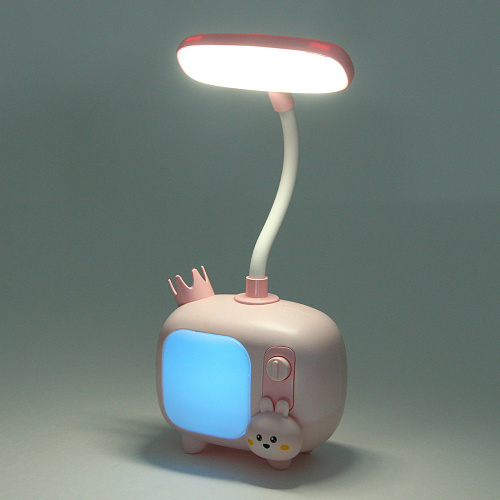 Настольная лампа Sweet - TV time LED, USB 06-42W 5V, Розовый_9