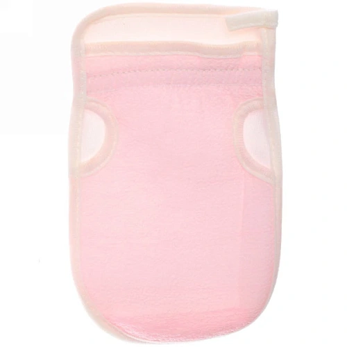 Набор массажных мочалок 3шт Уход за телом, цвет розовый, 2513см, 855см,12см, Zip пакет_6