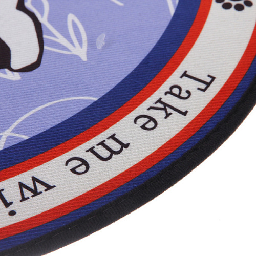 Коврик - лежанка для животных ЛАПУСИКИ, мистер беляшик, цвет как на фото d-60см (лейбл)_3