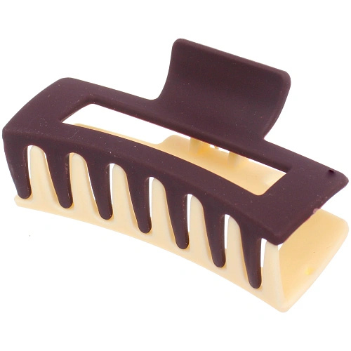 Заколка - краб для волос на блистере MALIBU, цвет микс, 10см  _14