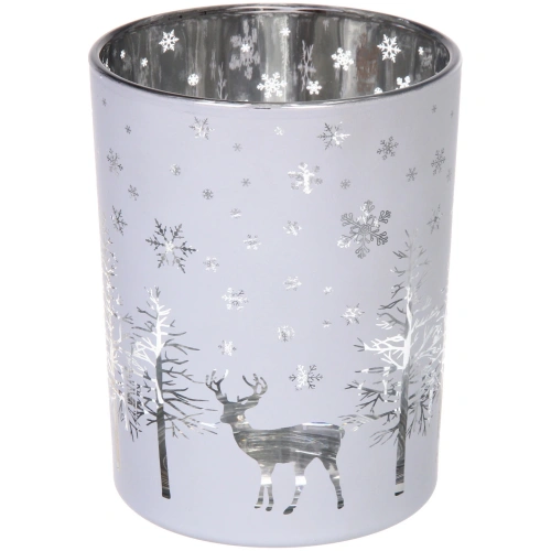 Подсвечник "Лесной олень" 10*12,5 см, Золото