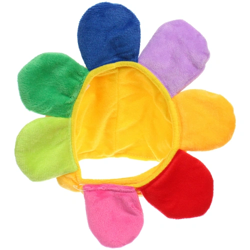 Шапка для собак и кошек Ромашка, цвет как на фото, р L_3