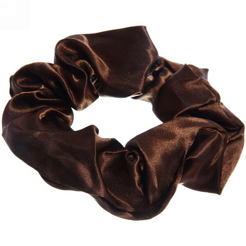 Резинка для волос 1шт, однотонная, микс 6 цветов, d-10,5см_13