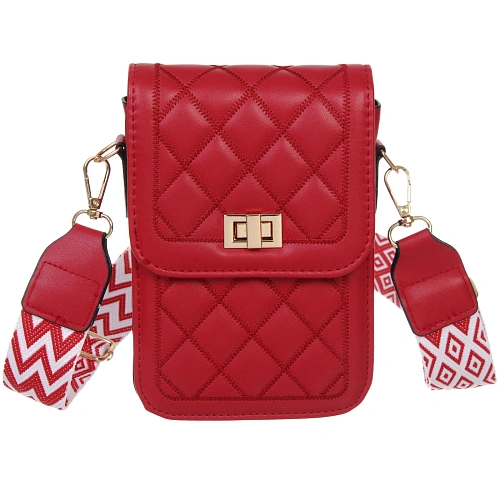 Сумка женская через плечо Шанти, цвет бордовый, 196,5133,5см (лейбл Ultramarine)_9