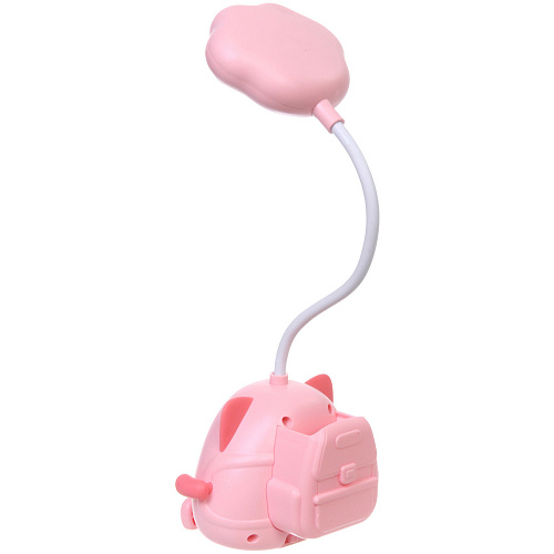 Настольная лампа Милый котёнок LED 11,58,631 см, USB 06w 5V, Розовый_5