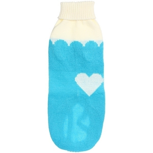 Кофта - свитер для мелких пород собак и кошек BRO Style ♥, цвет голубой, р XL_4