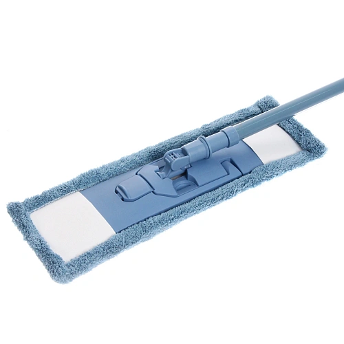 Швабра Селфи с насадкой из микрофибры синяя насадка 65гр_7