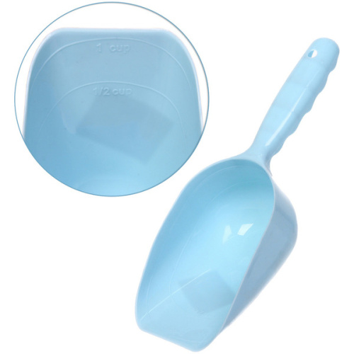 Совок для корма "ДОНКОТТИКО", цвет голубой, 24*8см (лейбл)