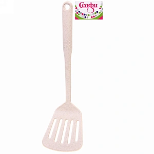 Лопатка кухонная пластиковая с прорезями "Naturel" 30см