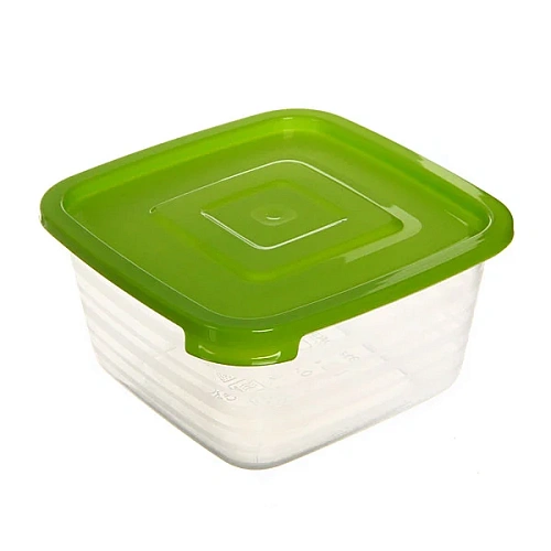 Контейнер для продуктов (СВЧ) Унико квадратный 0,45л набор 3шт С215_2