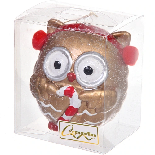 Елочная игрушка Милая совушка 7,568,5 см_2