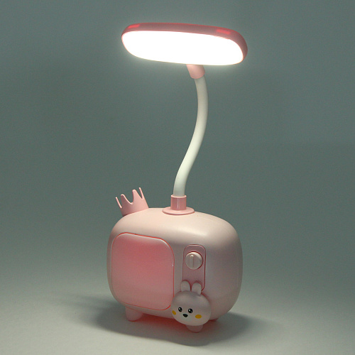 Настольная лампа Sweet - TV time LED, USB 06-42W 5V, Розовый_11