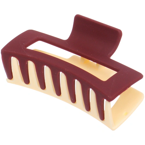 Заколка - краб для волос на блистере MALIBU, цвет микс, 10см  _10