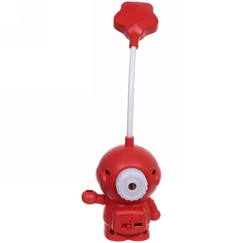 Светильник настольный Cosmo-Привет с другой планеты LED 2197см цвет красный USB_10