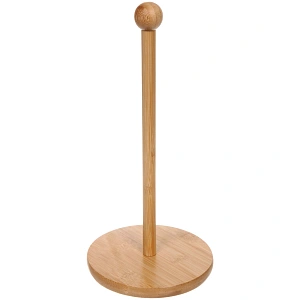 Держатель для бумажных полотенец из бамбука "SHEF" 30см, круглый