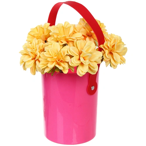 Коробка для цветов и подарков Нежность 1114 см, фуксия_3