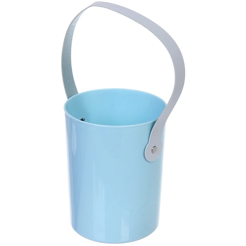 Коробка для цветов и подарков Нежность 1114 см, голубой_4