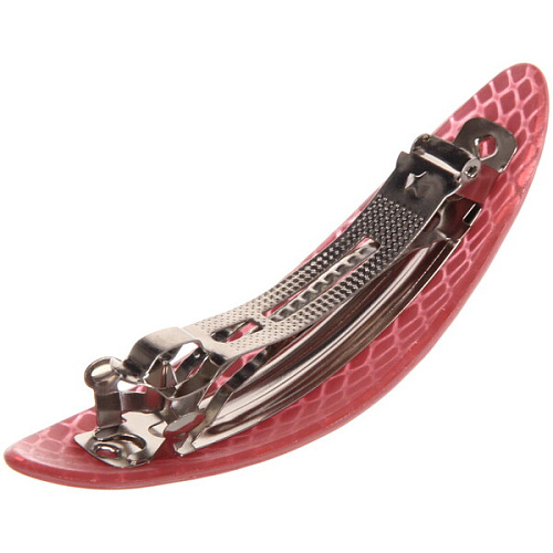 Заколка автомат Lady Collection - Лали, овал, 6 цветов, 102,5см (Кокетка)_5