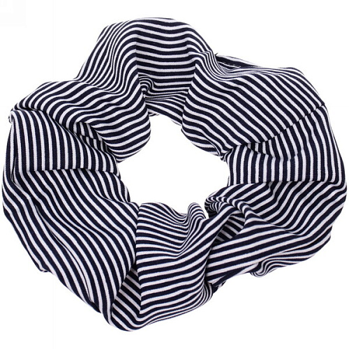 Резинка для волос Collection School, принт полоска, микс 6 цветов, d-10см_16