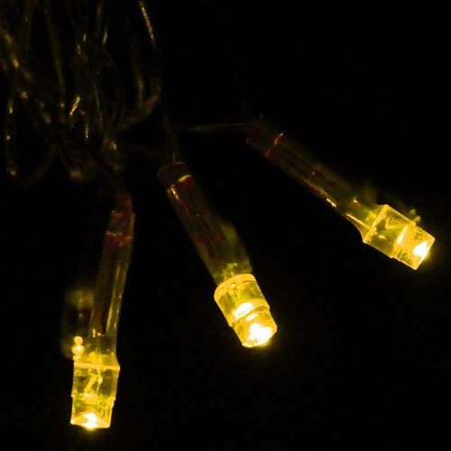 Гирлянда для дома 24м 280 ламп LED прозрачпров,8 реж, IP-20, Теплый белый (возможность соединения)_2