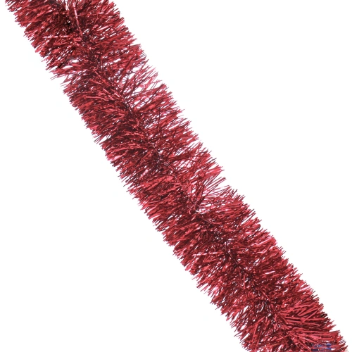 Мишура 2 м 13 см "Искристое сияние", Рубин