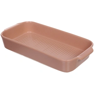 Форма керамическая для запекания "Акварель" 24.5*12.5*4,5см, розовая