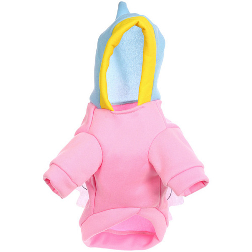 Кофта - толстовка с капюшоном для собак мелких пород МОДНЫЙ БРО, ангел, размер XL (504026см) Ultramarine_3