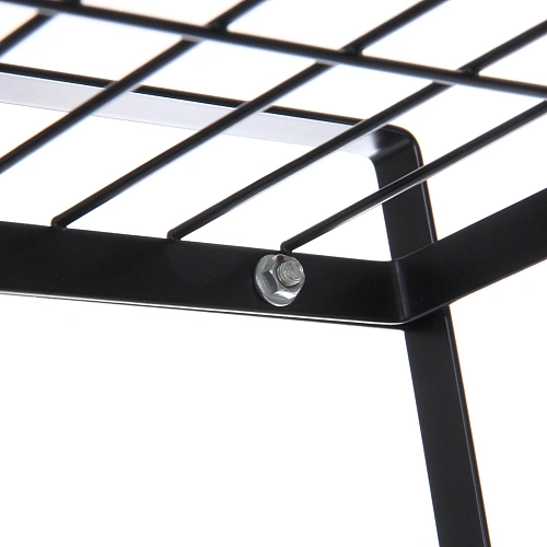 Полка металлическая универсальная ФАНАДЕРО, цвет черный, 507205185см (лейбл)_5