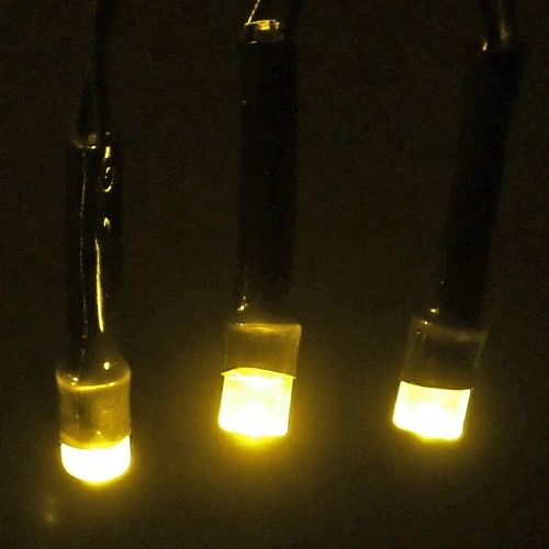 Гирлянда для дома  3,5м 36 ламп LED зелёный пров,8 реж, IP-20, Теплый белый_2