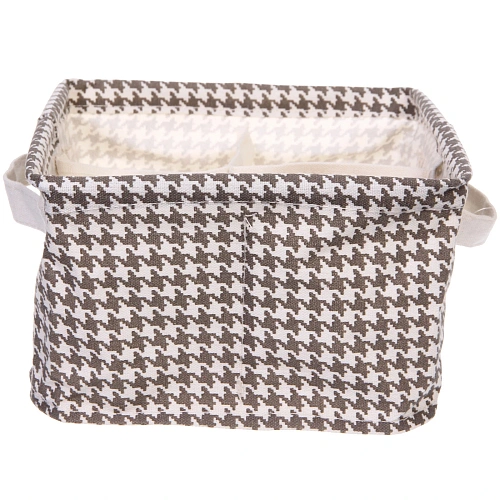 Коробка для хранения с ручками 4отд ЭЛИНТ, цвет пастельно серый, 202011см (лейбл Селфи)_6