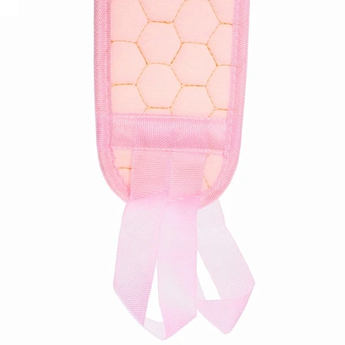 Набор массажных мочалок 3шт Уход за телом, цвет розовый, 2513см, 855см,12см, Zip пакет_9