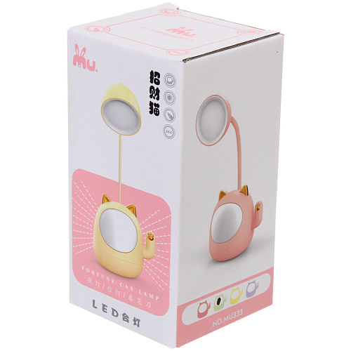 Настольная лампа Sweet - Котёнок 9225 см LED, USB 3w 5v, Зеленый_7