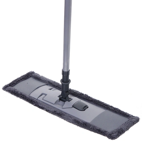 Швабра Селфи с насадкой из микрофибры, насадка 90гр , Gray _5