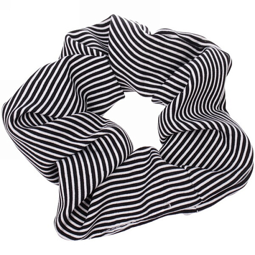 Резинка для волос Collection School, принт полоска, микс 6 цветов, d-10см_18