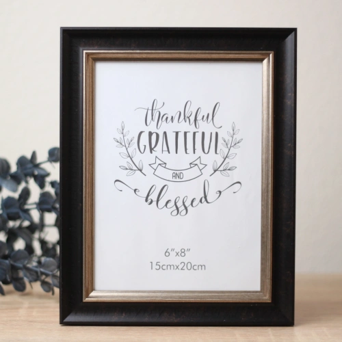 Фоторамка 15*20см "Милан" черный, пластик