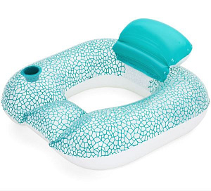 Шезлонг для плавания Flip-Pillow 102*94 см Bestway (43097)