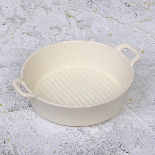 Форма керамическая для запекания Акварель 20,5175,5см, молочная_3