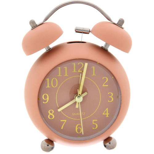 Будильник "ALISA" 8,5*4,5см розовый
