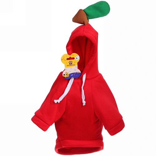 Кофта-толстовка для собаки Wonderful style-Яблоко с капюшоном, размер XL (5640см) Ultramarine_4