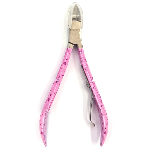 Кусачки для кутикулы, на блистере Ультрамарин, одна пружина, цвет микс, 10см_11