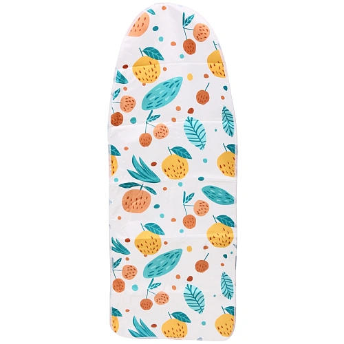 Чехол для гладильной доски, Фрукты, пэ, подклад поролон, на шнурке, 13050 см_3