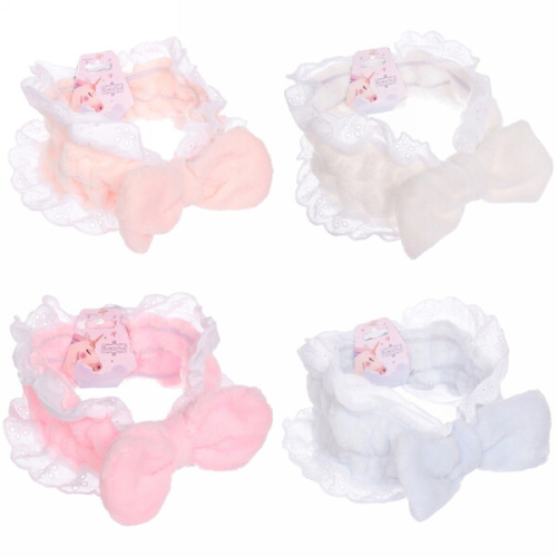 Повязка на голову "Beauty Mapafet- Забава", 6 цветов, 6*20см (подвес единорог)