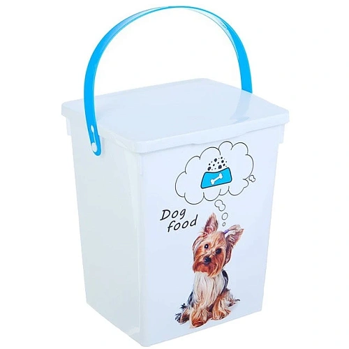 Контейнер для корма животных 8,5л собаки_6