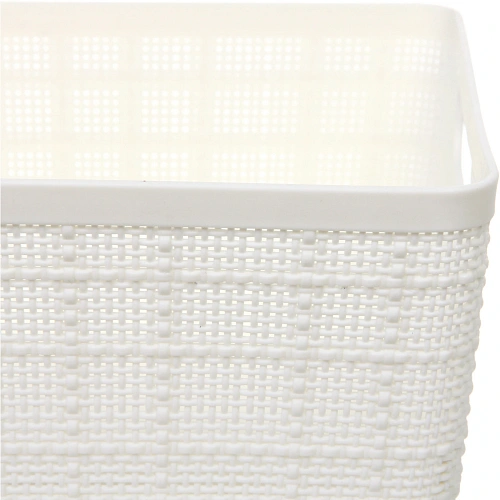 Корзина - органайзер для хранения СТЭНТ, цвет белый, 24185102см _5