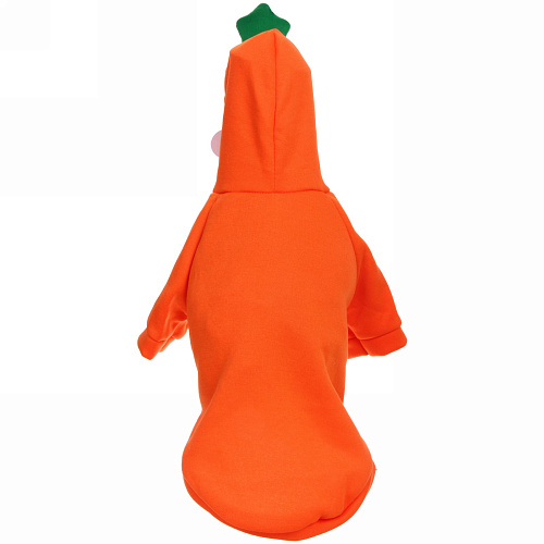 Кофта-толстовка для собаки Wonderful style-Морковка с капюшоном, размер 2XL (6245см) Ultramarine_7