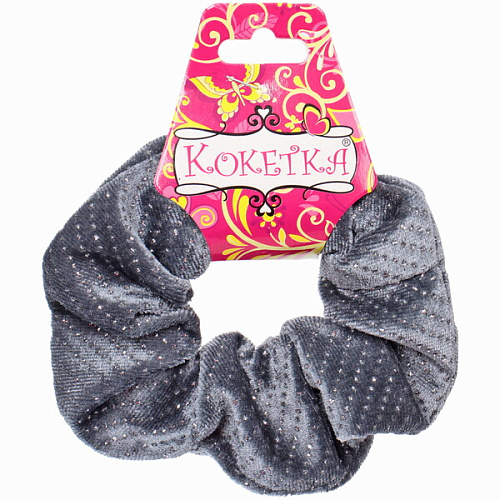 Резинка для волос 1шт Нair style - Vanessa, микс 6 цветов, d-10,5см_6